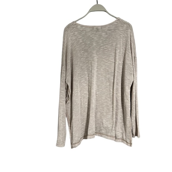 Lulu’s long sleeve split hem pullover knit blouse large - Picture 6 of 8